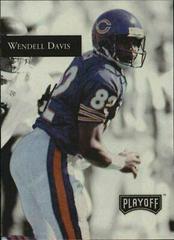 Wendell Davis Football Cards 1992 Playoff Prices