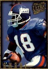 Amani Toomer [Marble Gold] #70 Football Cards 1996 Ultra Sensations Prices