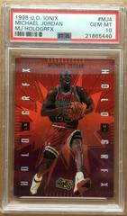 Michael Jordan #MJ4 Basketball Cards 1998 Upper Deck Ionix Hologrxfx Prices