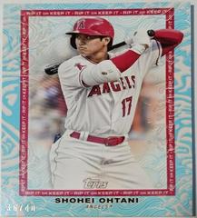 Shohei Ohtani [Riptide] #100 Baseball Cards 2022 Topps Rip Prices