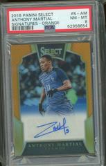 Anthony Martial [Orange] #S-AM Soccer Cards 2016 Panini Select Signatures Prices