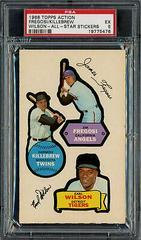 Earl Wilson, Harmon Killebrew, Jim Fregosi Baseball Cards 1968 Topps Action All Star Stickers Prices