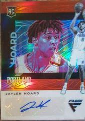 Jaylen Hoard [Red] Basketball Cards 2019 Panini Chronicles Flux Rookie Autographs Prices