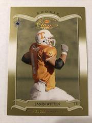 Jason Witten [Timeless Tributes] #207 Football Cards 2003 Panini Donruss Classics Prices