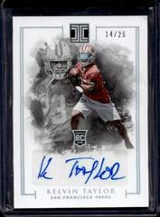 Kelvin Taylor [Autograph Silver] #112 Football Cards 2016 Panini Impeccable Prices