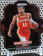 Trae Young [Running Mr. Monopoly] #1 Basketball Cards 2022 Panini Prizm Monopoly Prices