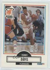 Terry Davis Basketball Cards 1990 Fleer Update Prices