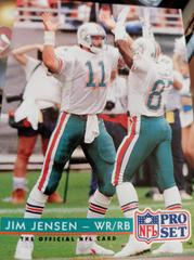 Jim C. Jensen Football Cards 1992 Pro Set Prices