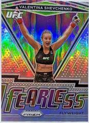 Valentina Shevchenko [Silver] #13 Ufc Cards 2021 Panini Prizm UFC Fearless Prices