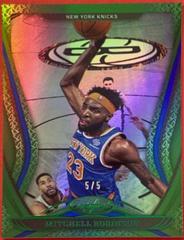 Mitchell Robinson [Mirror Green] Basketball Cards 2020 Panini Certified Prices