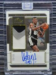 David Robinson [Gold] Basketball Cards 2021 Panini One and One Jersey Autographs Prices