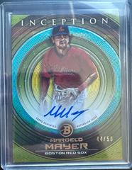 Marcelo Mayer [Gold] #PA-MMR Baseball Cards 2022 Bowman Inception Prospect Autographs Prices