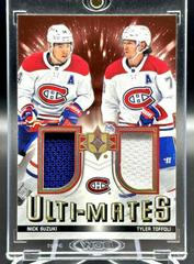 Nick Suzuki, Cole Caufield #UTM-TS Hockey Cards 2021 Ultimate Collection Ulti Mates Jersey Prices