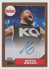 Kevin Owens [Bronze] Wrestling Cards 2017 Topps WWE Heritage Autographs Prices
