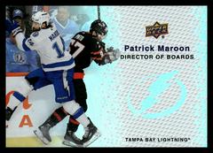 Patrick Maroon #DB-15 Hockey Cards 2023 Upper Deck Director of Boards Prices