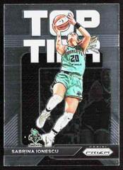 Sabrina Ionescu #7 Basketball Cards 2023 Panini Prizm WNBA Top Tier Prices