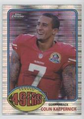 Colin Kaepernick [Pulsar Refractor] Football Cards 2015 Topps Chrome 60th Anniversary Prices