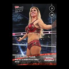 Charlotte Flair Wrestling Cards 2020 Topps Now WWE Prices