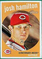 Josh Hamilton #78 Baseball Cards 2008 Topps Heritage Prices