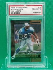 Eddie George Football Cards 1996 Panini Score Board NFL Lasers Prices