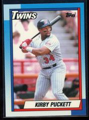 Kirby Puckett Baseball Cards 1990 Topps Tiffany Prices