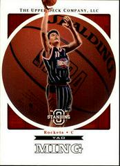 Yao Ming Basketball Cards 2003 Upper Deck Standing O Prices