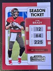 Tom Brady Football Cards 2021 Panini Contenders Prices