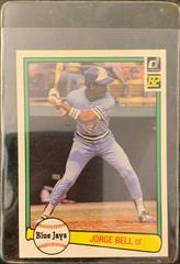 Jorge Bell #54 Baseball Cards 1982 Donruss Prices