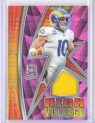 Cooper Kupp [Neon Pink] #HV-CKU Football Cards 2022 Panini Spectra High Voltage Prices