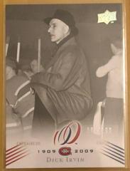 Dick Irvin Hockey Cards 2008 Upper Deck Montreal Canadiens Centennial Prices