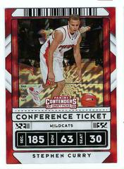 Stephen Curry [Conference] #1 Basketball Cards 2020 Panini Contenders Draft Picks Prices