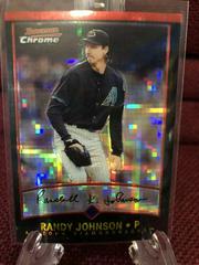 Randy Johnson [Xfractor] #12 Baseball Cards 2001 Bowman Chrome Prices