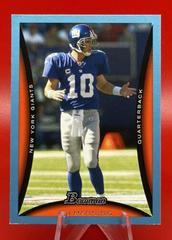 Eli Manning [Blue] #6 Football Cards 2008 Bowman Prices