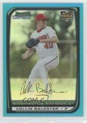 Collin Balester Baseball Cards 2008 Bowman Chrome Draft Prices