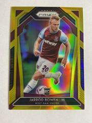 Jarrod Bowen [Gold Prizm] #186 Soccer Cards 2020 Panini Prizm Premier League Prices