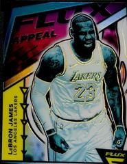 Lebron James [Silver] Basketball Cards 2020 Panini Flux Appeal Prices