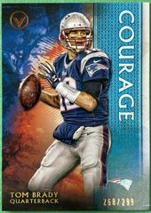 Tom Brady [Courage] Football Cards 2015 Topps Valor Prices
