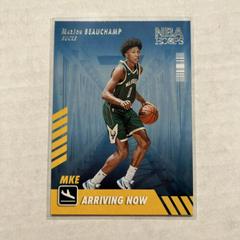 MarJon Beauchamp Basketball Cards 2022 Panini Hoops Arriving Now Prices