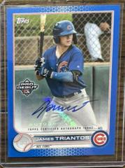 James Triantos [Autograph Blue] Baseball Cards 2022 Topps Pro Debut Prices