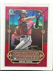 Druw Jones [Red] #DPP-11 Baseball Cards 2023 Bowman Draft Picks & Prospects Prices