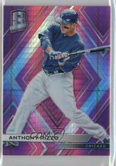 Anthony Rizzo [Neon Pink] Baseball Cards 2018 Panini Chronicles Spectra Prices