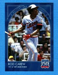 Rod Carew #124 Baseball Cards 2019 Topps 150 Years of Baseball Prices