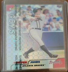Chipper Jones [Refractor] Baseball Cards 1999 Finest Prices