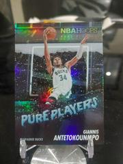 Giannis Antetokounmpo [Winter Holo] #3 Basketball Cards 2023 Panini Hoops Pure Players Prices