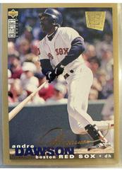 Andre Dawson [Gold Signature] #195 Baseball Cards 1995 Collector's Choice Se Prices