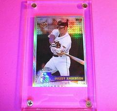 Brady Anderson [Refractor] Baseball Cards 1996 Topps Chrome Prices