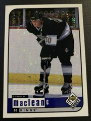 Donald Maclean Hockey Cards 1998 UD Choice Prices