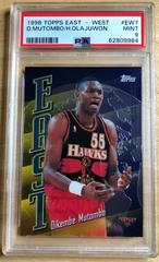 Dikembe Mutombo, Hakeem Olajuwon Basketball Cards 1998 Topps East West Prices