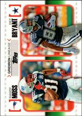 Dez Bryant, Randy Moss #GLMBR Football Cards 2010 Topps Gridiron Lineage Prices