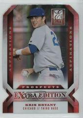 Kris Bryant [Aspirations Die Cut] Baseball Cards 2013 Panini Elite Extra Edition Prices